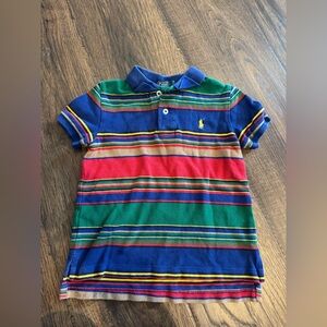 Ralph Lauren Kids Colorful Striped Polo Shirt